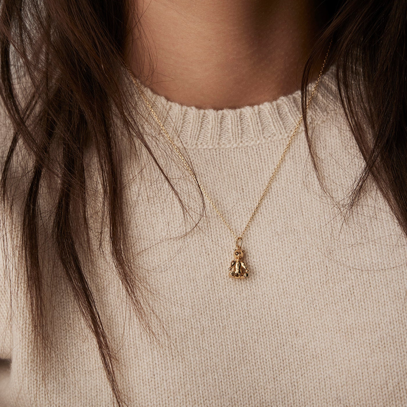 Kay Bojesen Bjørn  i 18 karat forgyldt sølv.